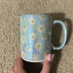Spectrum Designz Pastel Blue Flower Coffee Mug
